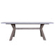 Concord Concrete Top Dining Table 180cm - White Top