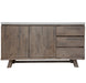 Concord 3 Drawer 2 Door Buffet - White Top