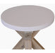 Concord Round Lamp Table - White Top