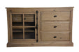 Provence 5 Drawer 1 Door Dresser - Natural