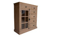 Provence 6 Drawer 1 Door Tallboy - Natural