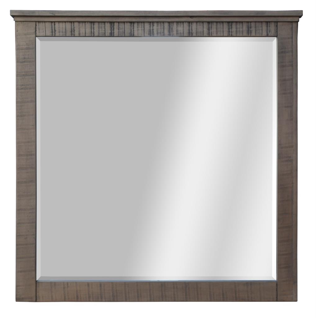 Ashgrove Wall Mirror 101cm - Grey