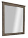 Ashgrove Wall Mirror 101cm - Grey