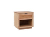 Ridgeway 1 Drawer Bedside Table - Natural