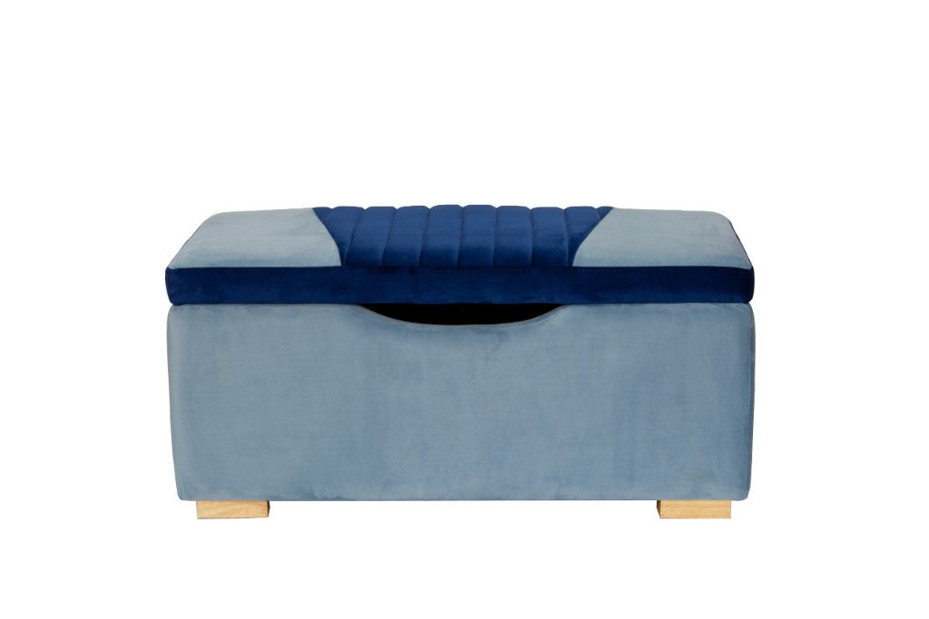 Racer Kids Blanket Box - Blue