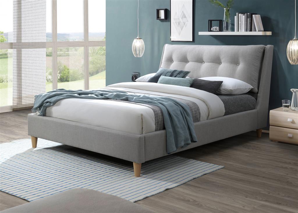 Silverton Queen Bed - Silver