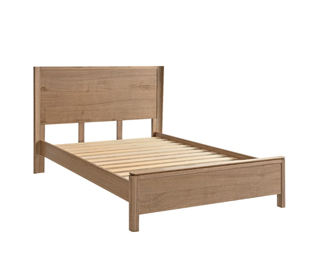 Lunara Messmate Queen Bed - Light Smoke