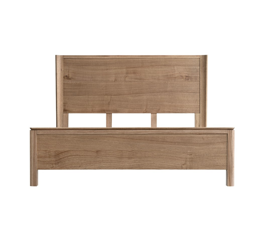 Lunara Messmate King Bed - Light Smoke