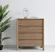 Lunara 4 Drawer Tallboy - Light Smoke
