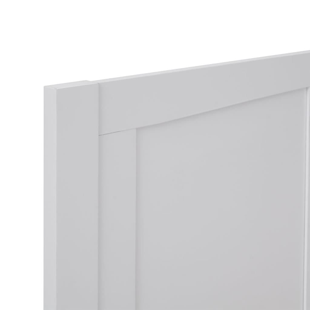 Selby King Single Bed with Drawer - White