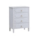 Mirabel 4 Drawer Tallboy - White