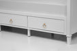 Mirabel 3 Drawer King Single Daybed - White