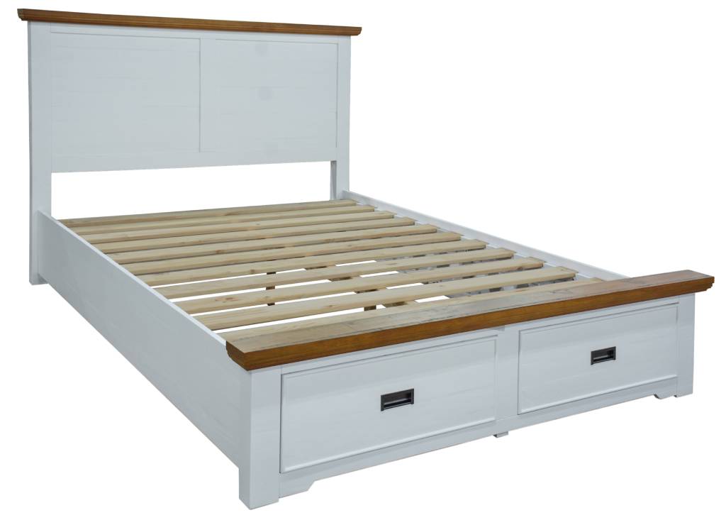 Whitby Double Bed with Storage