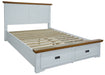 Whitby Double Bed with Storage