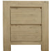 Kauri 2 Drawer Bedside Table - Smoke