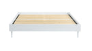 Lyra Low Profile King Single Bed Frame - White
