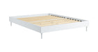 Lyra Low Profile King Single Bed Frame - White