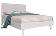 Paloma Queen Bed - Brushed White