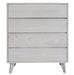 Paloma 4 Drawer Tallboy - Brushed White