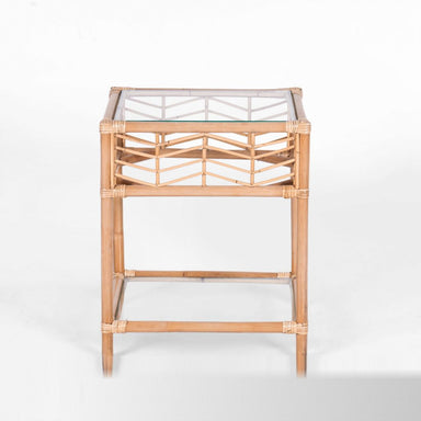 Cabana Rattan Round Bedside Table