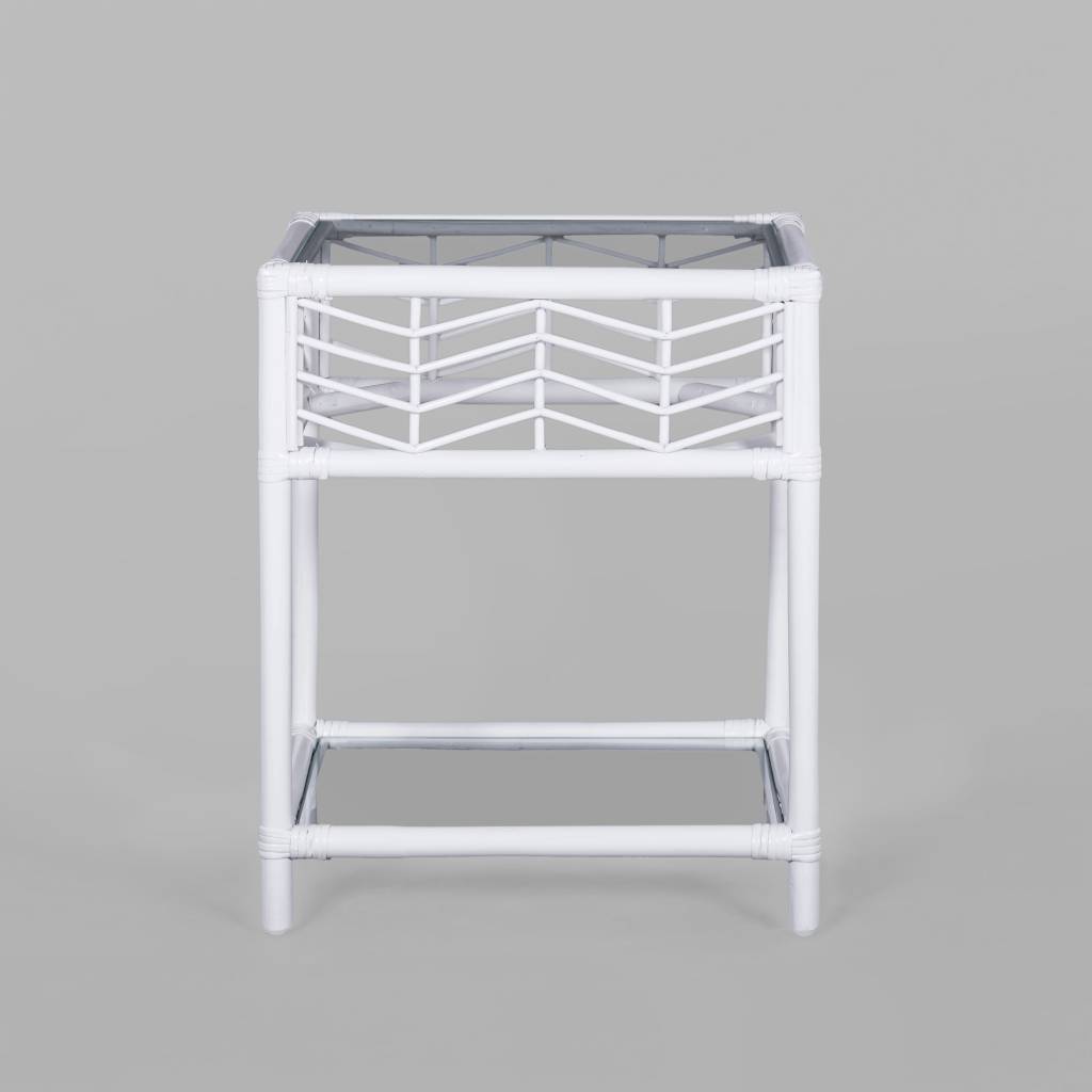 Cabana Rattan Round Bedside Table