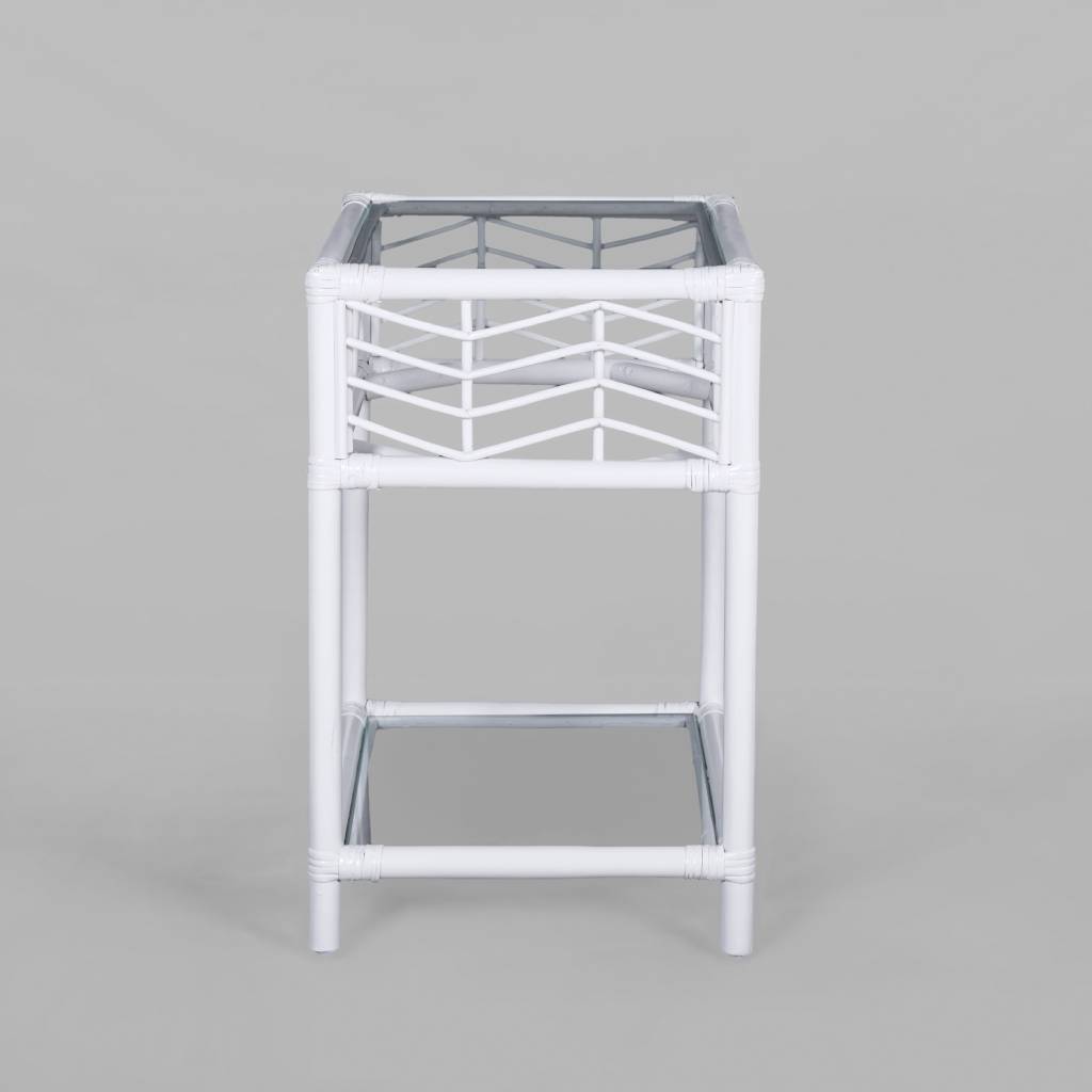 Cabana Rattan Round Bedside Table