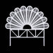 Cabana Rattan King Single Headboard - White