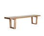 Arden Elm Bench Seat 190cm - Natural
