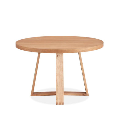 Arden Elm Round Dining Table 120cm - Natural