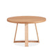 Arden Elm Round Dining Table 120cm - Natural