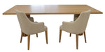 Karri Blue Gum Dining Table 210cm - Natural