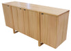 Karri Blue Gum 4 Door Buffet 180cm - Natural