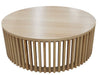 Karri Blue Gum Round Coffee Table 120cm - Natural