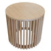 Karri Blue Gum Round Lamp Table 65cm - Natural
