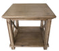 Kingsley Lamp Table - Brushed Khaki