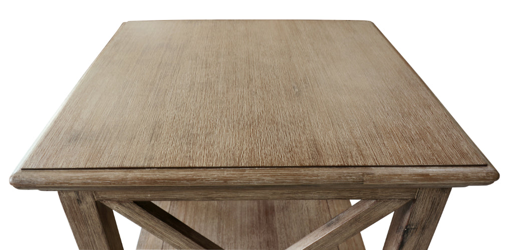 Kingsley Lamp Table - Brushed Khaki