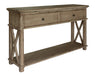 Kingsley Console Table - Brushed Khaki