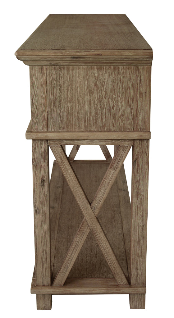 Kingsley Console Table - Brushed Khaki