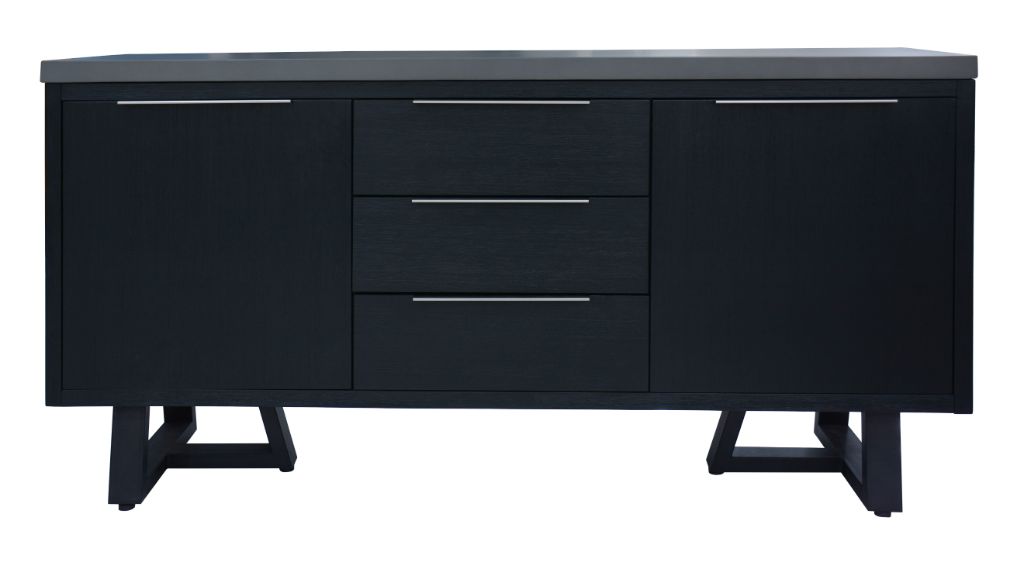 Urbane Concrete Top Buffet 160cm - Grey