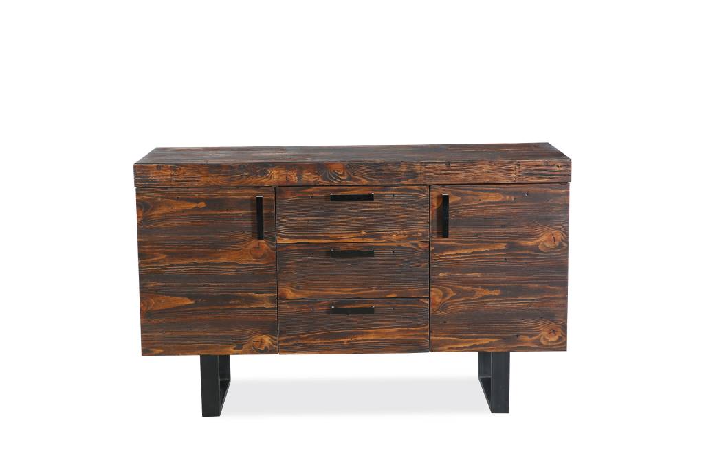 Stratford 3 Drawer 2 Door Buffet - Dark Rustic