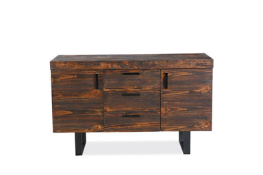 Stratford 3 Drawer 2 Door Buffet - Dark Rustic