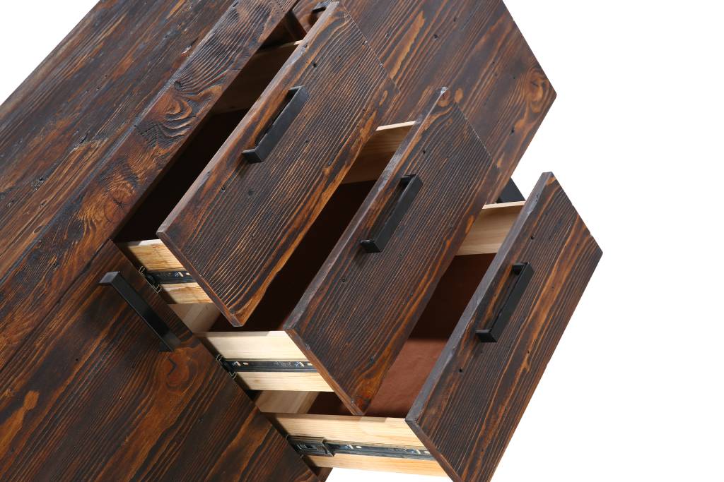 Stratford 3 Drawer 2 Door Buffet - Dark Rustic