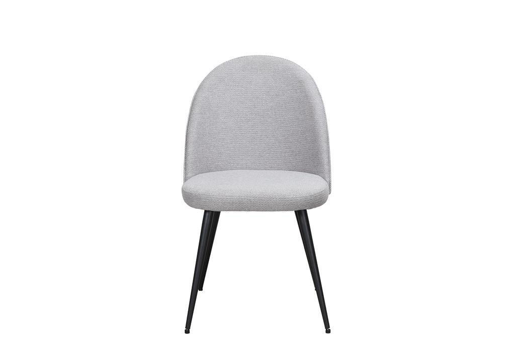 Marmo Fabric Dining Chair - Grey