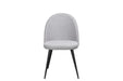 Marmo Fabric Dining Chair - Grey