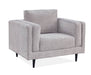 Noona Fabric Armchair - Quartz