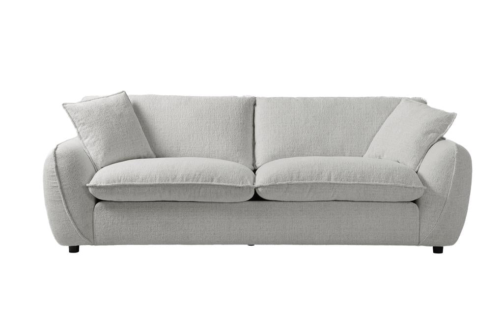 Braxton 3 Seater Feather Blend Sofa - Snow