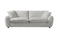 Braxton 3 Seater Feather Blend Sofa - Snow
