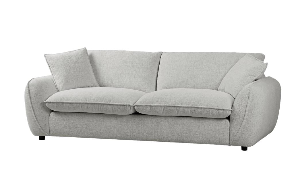 Braxton 3 Seater Feather Blend Sofa - Snow