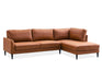 Clover 2 Seater Sofa with Right Chaise - Buff