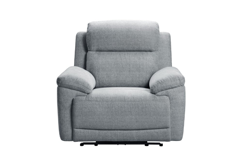 Elliot Fabric Power Recliner Chair - Grey